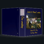 Las Vegas Strip Photo Album Binder<br><div class="desc">Las Vegas wedding or anniversary photo album.A night time view of the Las Vegas Strip highlights this photo album. Personalize it for any special occasion.</div>