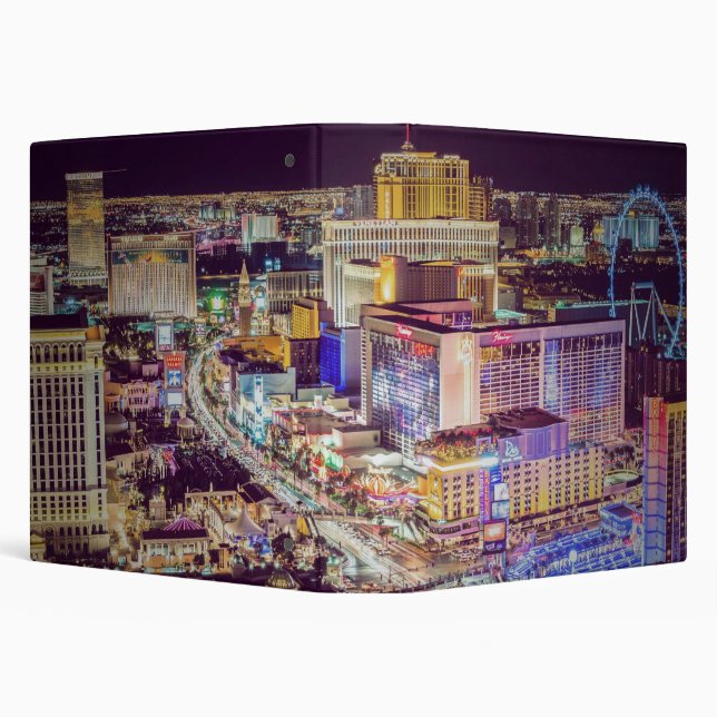 Las Vegas strip stylized Binder (Background)