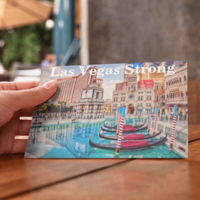 Las Vegas Strong Post Card (Creator Uploaded)