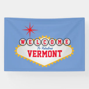 Las Vegas style Welcome to fabulous your text Banner