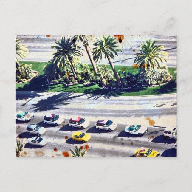 Las Vegas Traffic Postcard (Front)