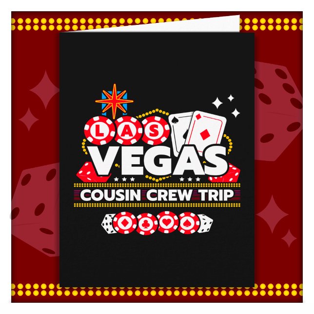 Las Vegas Vacation Cousin Crew Las Vegas Card (Creator Uploaded)