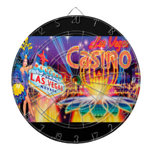 Las Vegas Vacation Dartboard