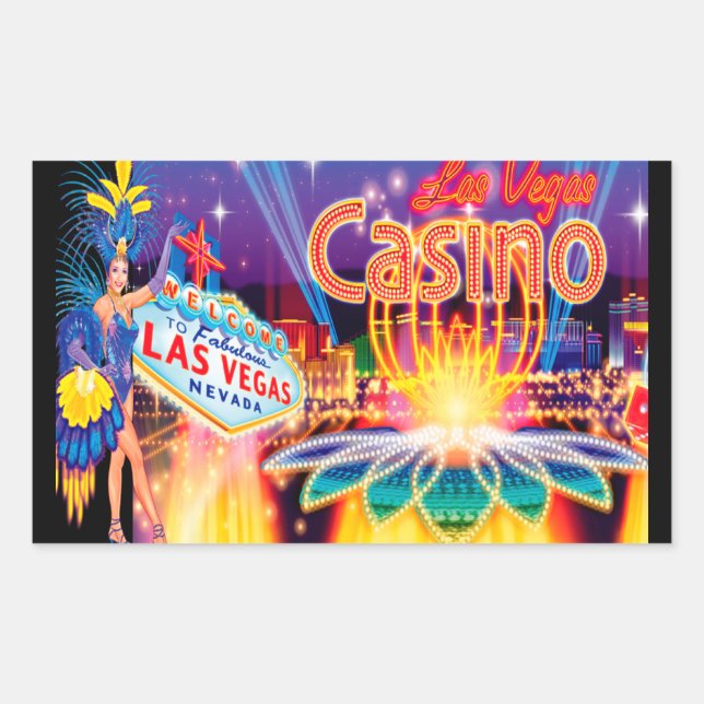 Las Vegas Vacation Sticker (Front)