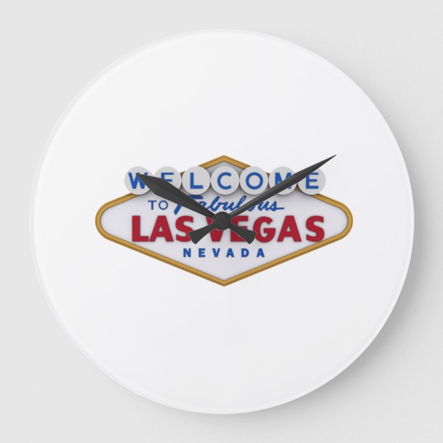Las Vegas wall clock (Front)