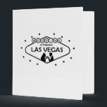 Las Vegas Wedding Album Binder<br><div class="desc">Las Vegas Wedding Album, with bride and groom toasting to their life together and happily ever after... .</div>