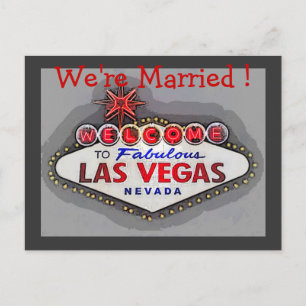 Las Vegas Wedding Announcement