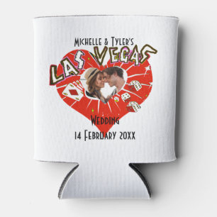 Las Vegas Wedding Can Cooler