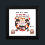 Las Vegas Wedding Gift   Gift Box<br><div class="desc">Vegas wedding,  whether it's yours or your family and friends.  A great design from sin city.</div>