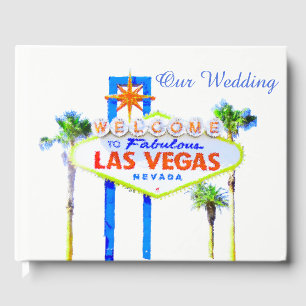 Las Vegas Wedding Guest Book