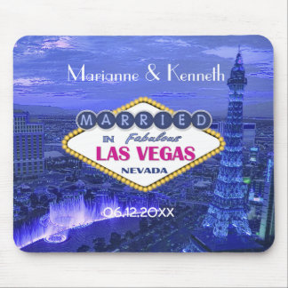 Las Vegas Wedding Keepsake Mousepad
