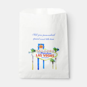 Las Vegas Wedding or Special Event Party Favours Favour Bag