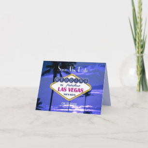 Las Vegas Wedding - Save the Date Announcement