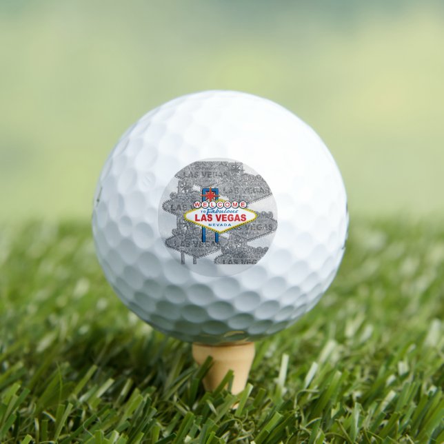 Las Vegas Welcome Golf Balls (Insitu Tee)