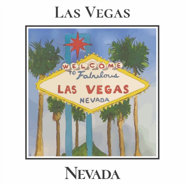 Las Vegas Welcome Sign (Front)