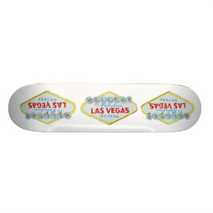 Las Vegas Welcome Sign Skateboard