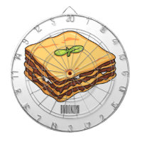Lasagna cartoon illustration