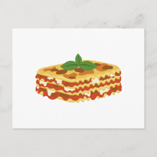 Lasagna Postcard