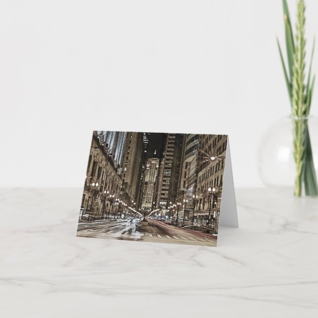 LaSalle St. Holiday Card (Front)