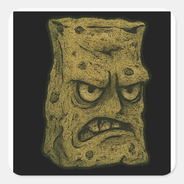 Lasanghetti's Funkbert Square Sticker (Front)