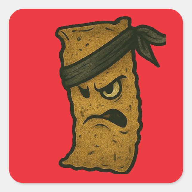 Lasanghetti's Stackwell Square Sticker (Front)