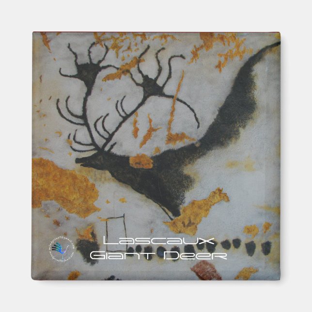 Lascaux Giant Deer Magnet (Front)