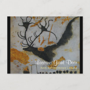 Lascaux Giant Deer Postcard