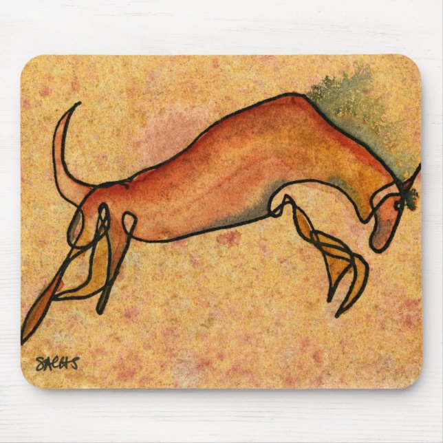 Lascaux horse mousepad (Front)