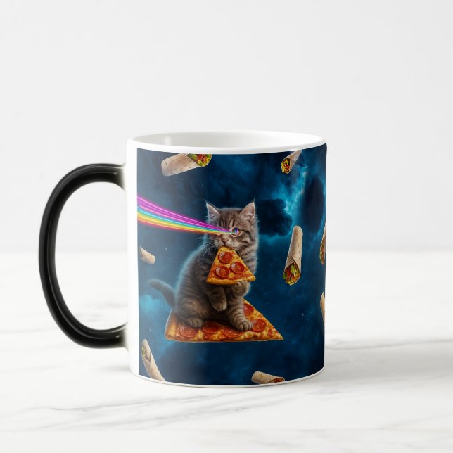 Laser Cat Pizza Party                              Magic Mug (Left)