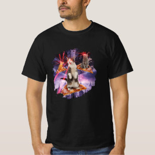 Laser Cats Pizza Kitties T-Shirt