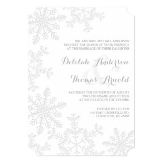 winter wedding invitations