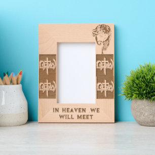 Laser Etched Picture Frame