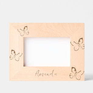 Laser Etched Picture Frame