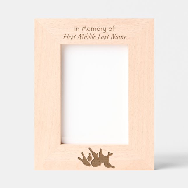 Laser Etched Picture Frame (Front)
