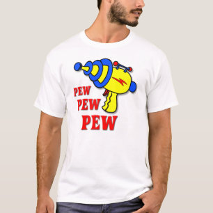 Laser Gun Pew Pew Pew Funny T-Shirt