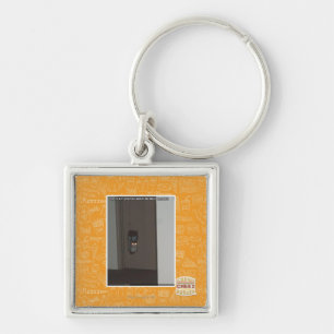 Laser Kitty Keychain