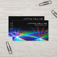 Laser Light Club cool - DJ Carte de visite