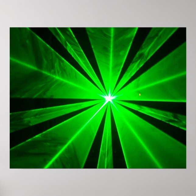 Laser lights - poster (Front)