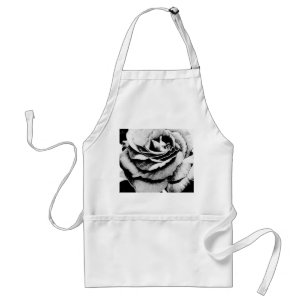 Laser Rose Classic Apron