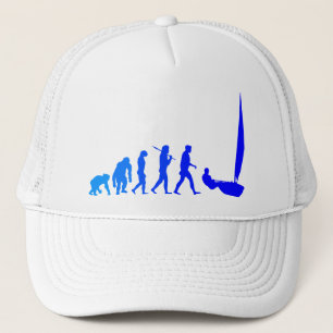 laser sailing sailors blue sail gifts and tees trucker hat