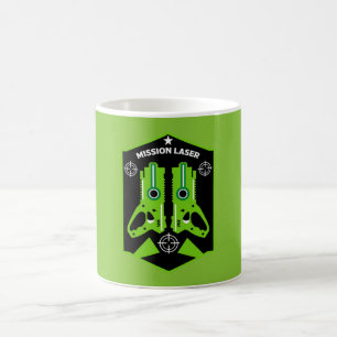 Laser Tag Combat Mission Kids Coffee Mug