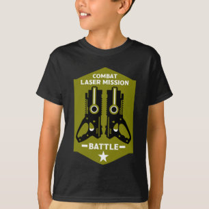 Laser Tag Combat Mission Kids  T-Shirt