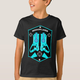 Laser Tag Combat Mission Kids T-Shirt