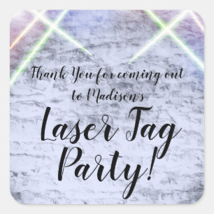 Laser Tag Glowing Lights and Lasers Party