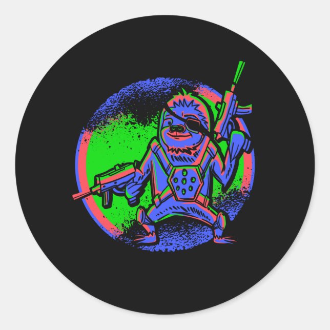 Laser Tag Sloth (Front)