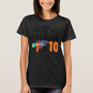 Laser Tag Squad Graphic Lasertag Player Lasertag P T-Shirt