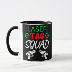 Laser Tag Squad Indoor Lasertag Team Laser Tag Mug