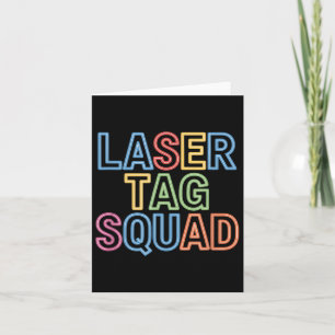 Laser Tag Squad Laser Tag Mode Card