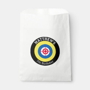 Laser Tag Target Favour Bags (Personalized)