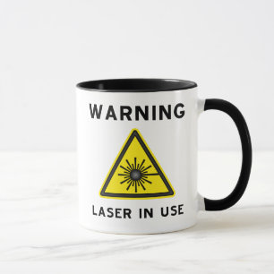 Laser Warning Mug